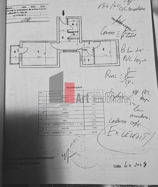 Prelungirea Ghencea/ Valea Oltului Apartament 2 camere
